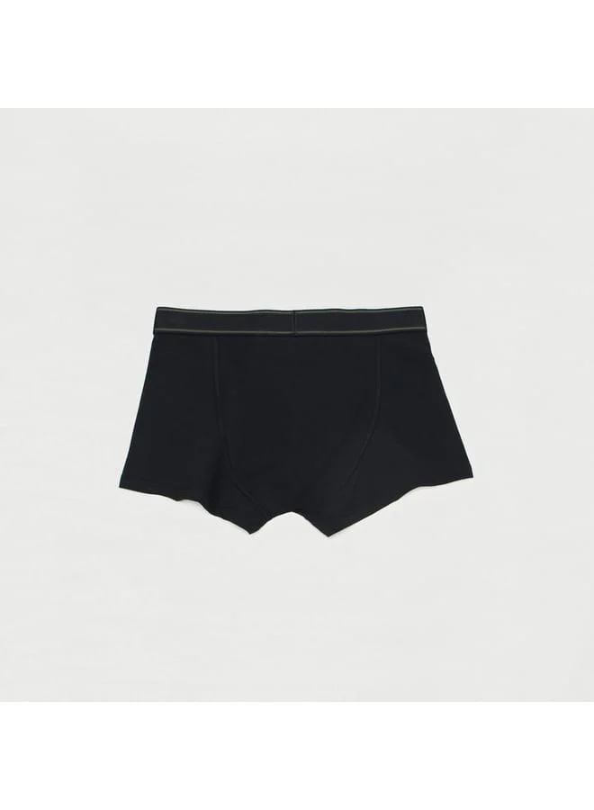 Ecko Unltd. Set of 3 - Ecko Unltd Solid Trunks with Elasticated Waistband