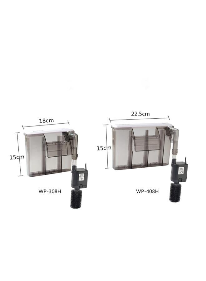 B&K SOBO External Fish Silent Aquarium Hang On Hanging Filter WP-408H 6W 600L/hr Water Pump - Image 3