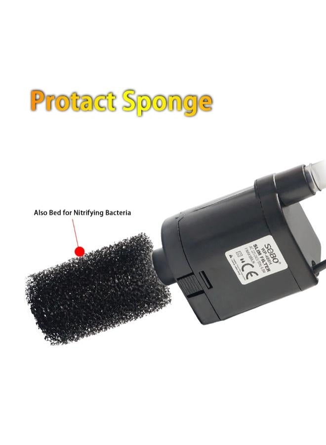 B&K SOBO External Fish Silent Aquarium Hang On Hanging Filter WP-408H 6W 600L/hr Water Pump - Image 5