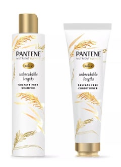 Pantene Pantene Nutrient Blends Unbreakable Lengths Shampoo and Conditioner Set 