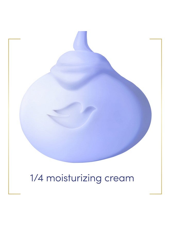 دوف صابون دوف بيوتي بار المنظف اللطيف يرطب البشرة ويهدئها، صابون كريمي مضاد للتوتر، صابون منظف لطيف مصنوع من ربع كريم مرطب، 3.75 أونصة، 14 قطعة - Image 3