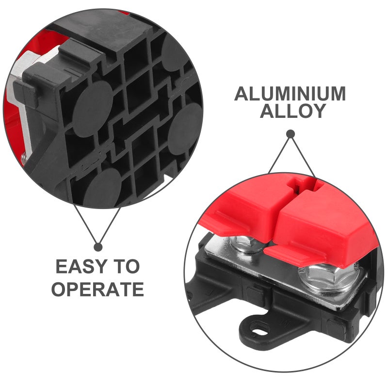 Automotive With Bolt-Down Distribution Block Includes Mini For Cars Trucks Boats Circuit - Image 2