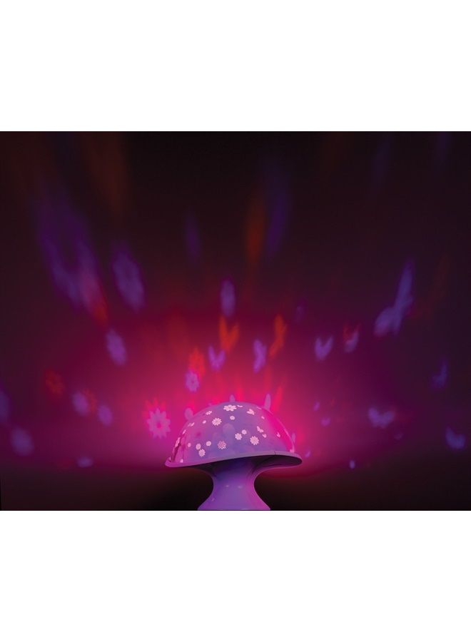 In My Room Moonlight Mushroom Tabletop Décor Night Light Projector