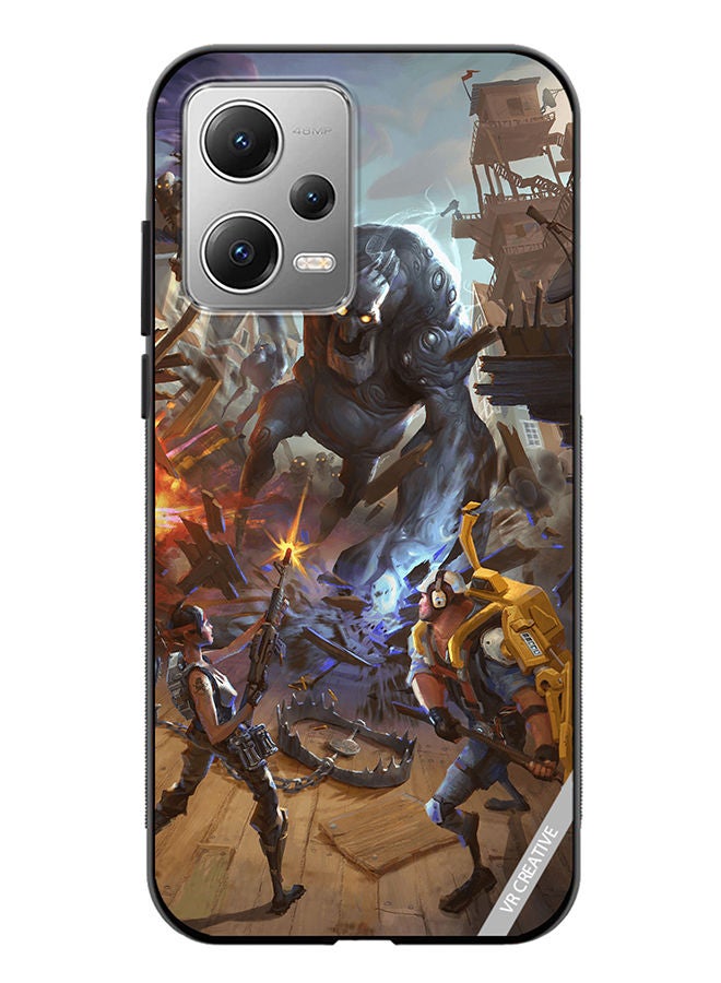 VR CREATIVE Protective Case Cover For Xiaomi Redmi Note 12 Fortnite Design Multicolour - Image 1