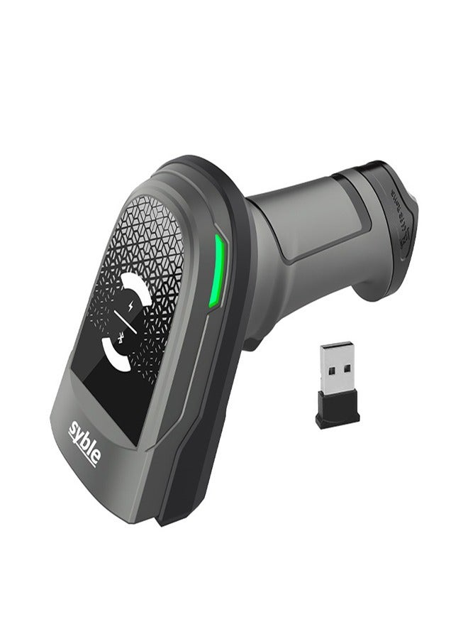 ماسح الباركود الصناعي ثنائي الأبعاد بتقنية البلوتوث 2.4G XB-D66 - Image 2