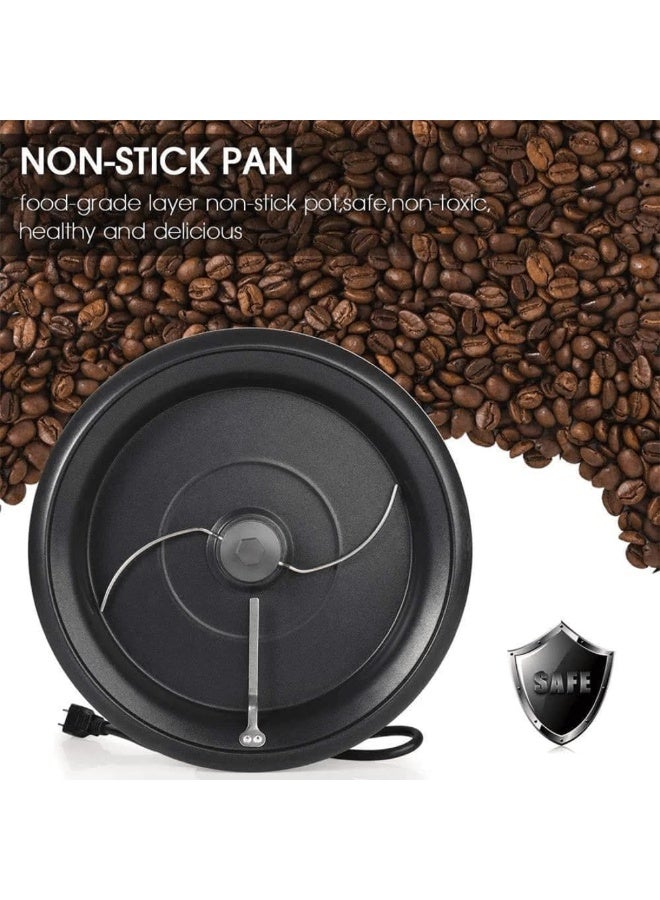 دينكس محمصة قهوة وصانعة فشار من دينكس - جهاز مزدوج الوظائف بقوة 800 واط مع إيقاف تشغيل تلقائي، تصميم مقاوم للحرارة، سعة كبيرة - DX3422 - Image 4