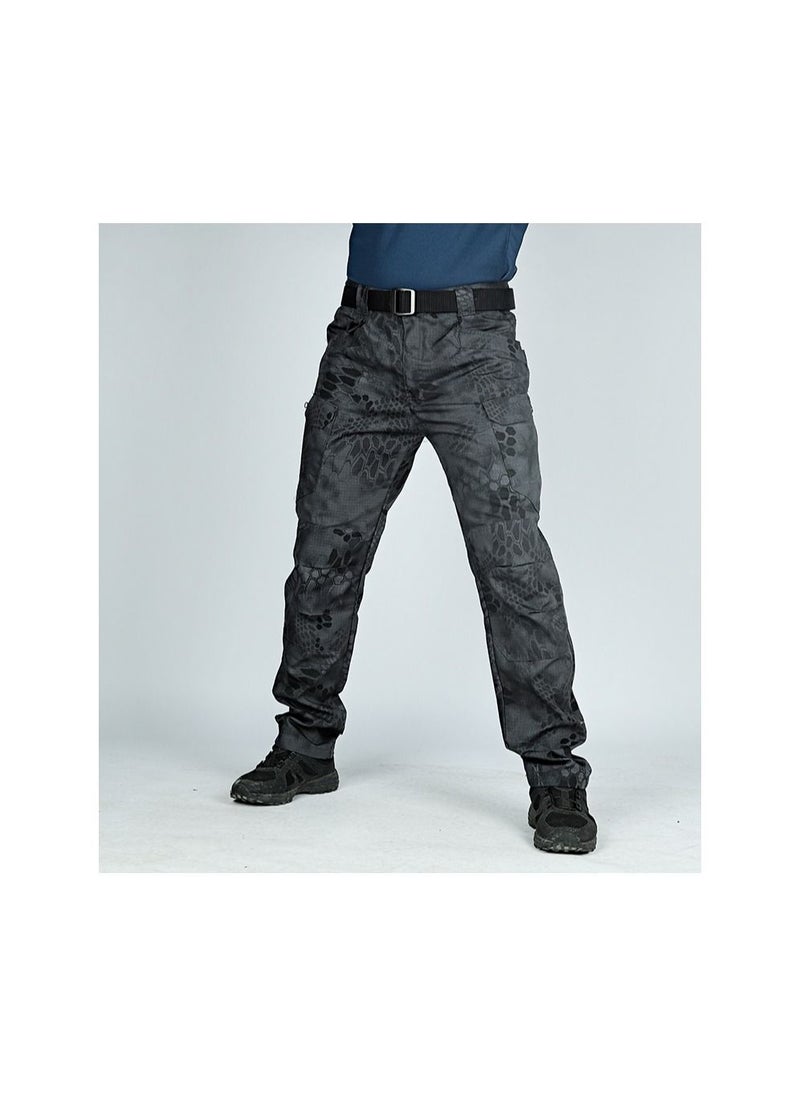 Generic - Men Tactical Pants, Special Forces Camouflage Training Pants Black - Image 1