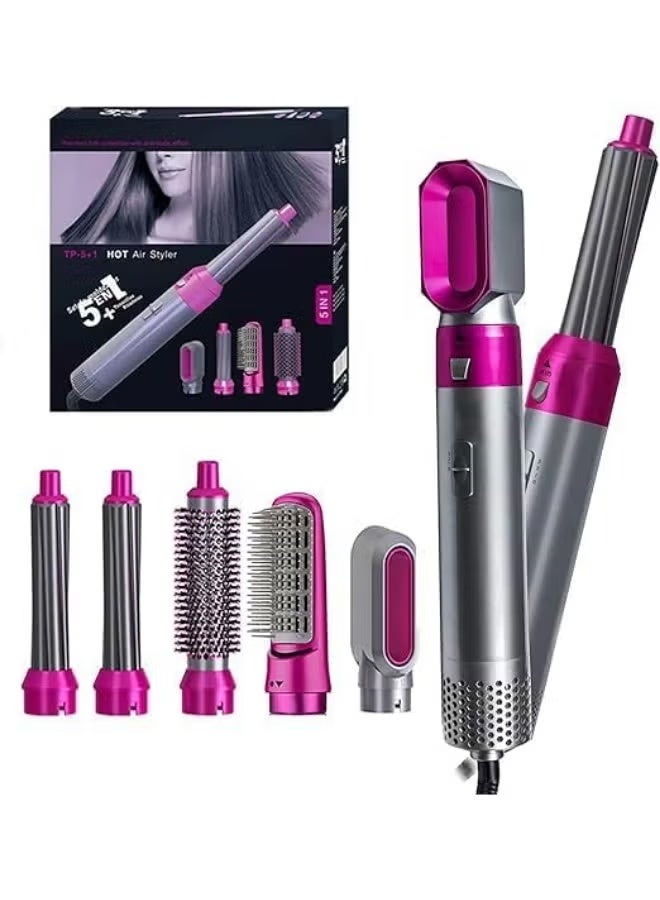 5 in 1 Hair Styler multi-function Professional Styling Tool hair dryer, hair curler, hot air - Image 2