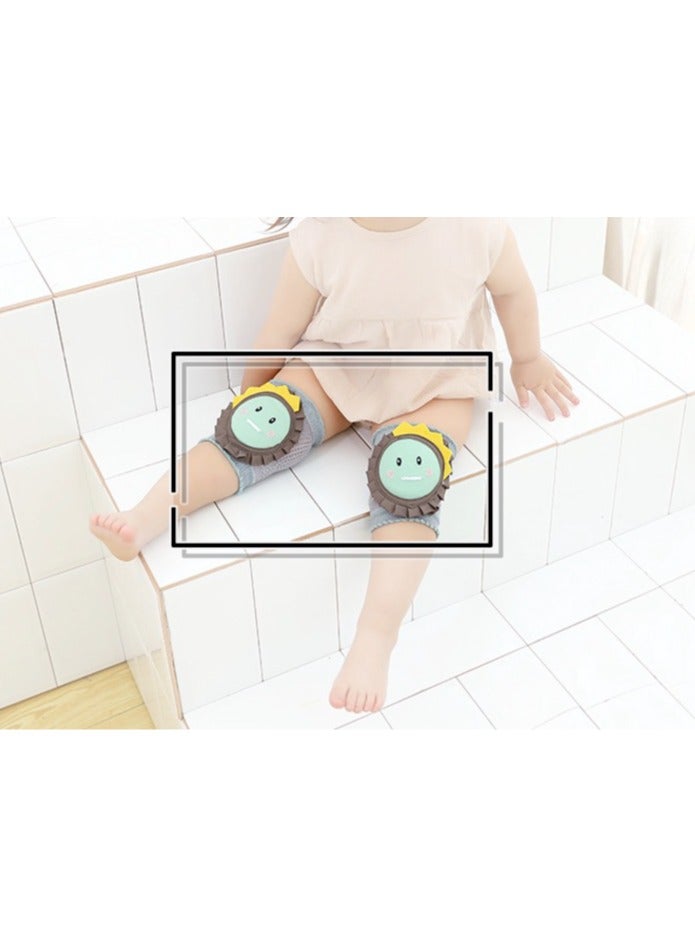 Mr. Penda Baby Knee Pads for Crawling, Breathable Summer Baby Crawling Knee Pads, Anti Slip Adjustable Knee Pads, High Elastic Soft Baby Knee Protectors Leg Warmers for Baby Toddler Girls Boys - Image 5