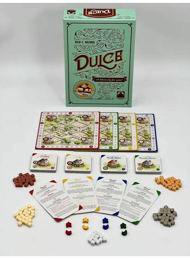 STRONGHOLD GAMES Dulce Board Game ; Stronghold Games ; 1 4 Players ; 30 Minutes ; Strategic Card Placement Game - Image 3
