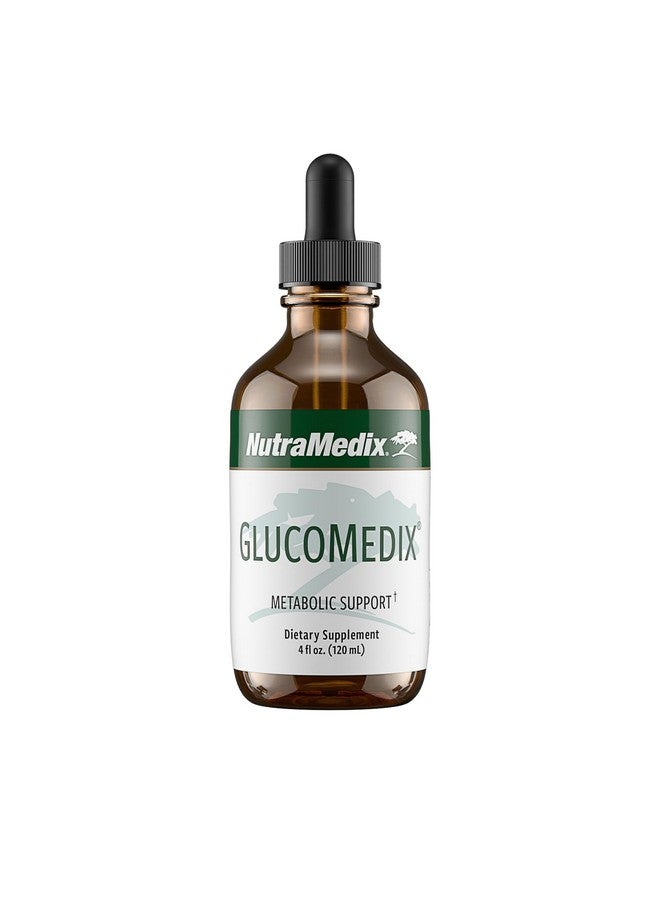 NutraMedix GlucoMedix - Bioavailable Cat's Claw & Stevia Liquid Drops - Metabolic Support to Help Maintain a Healthy Immune System - Daily Immune Support Tincture (4 Fl Oz) - Image 1