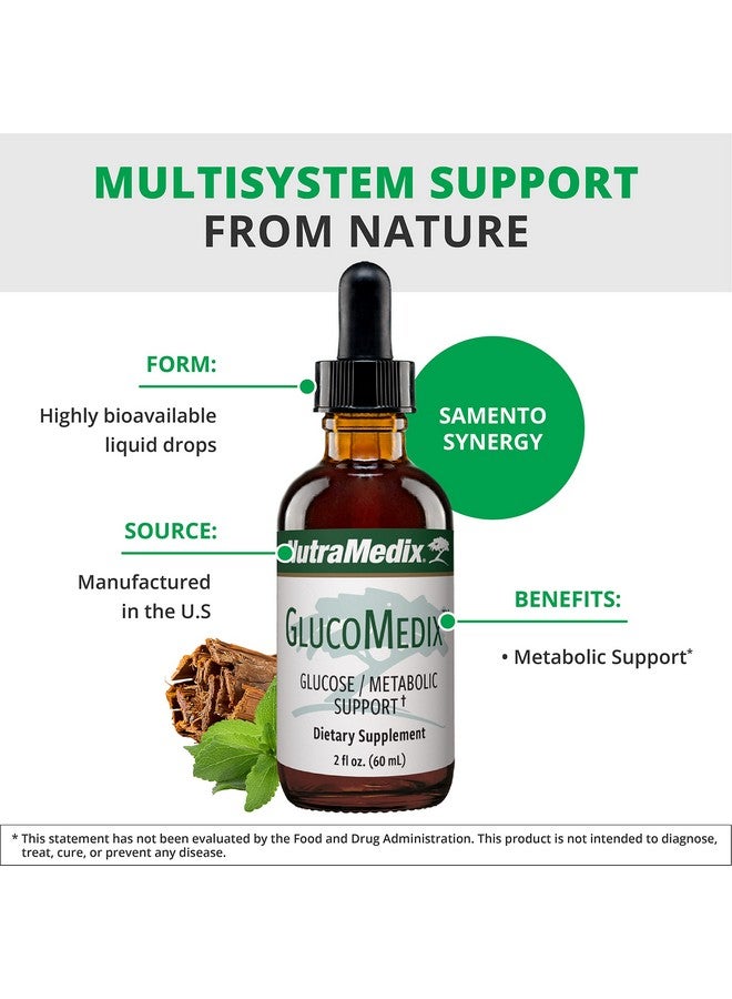 NutraMedix GlucoMedix - Bioavailable Cat's Claw & Stevia Liquid Drops - Metabolic Support to Help Maintain a Healthy Immune System - Daily Immune Support Tincture (4 Fl Oz) - Image 4