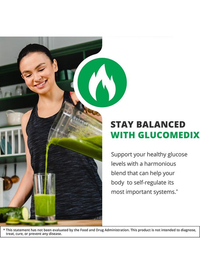 NutraMedix GlucoMedix - Bioavailable Cat's Claw & Stevia Liquid Drops - Metabolic Support to Help Maintain a Healthy Immune System - Daily Immune Support Tincture (4 Fl Oz) - Image 3