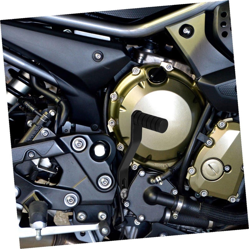 2 Pcs Motorcycle Folding Gear Shifter Lever Black Adjustable Shift Lever Compatible With Universal Touring Street Models - Image 5