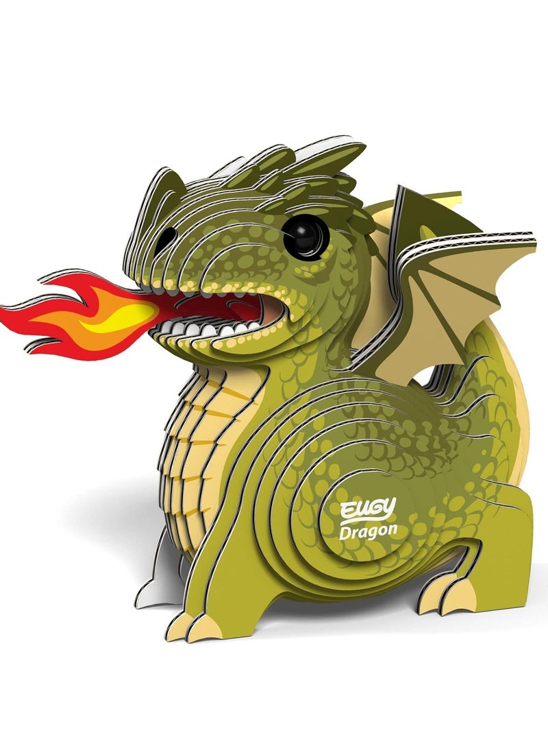 EUGY 3D Dragon Puzzle - Fantasy Craft Kit for Kids and Model Collectors - Image 5