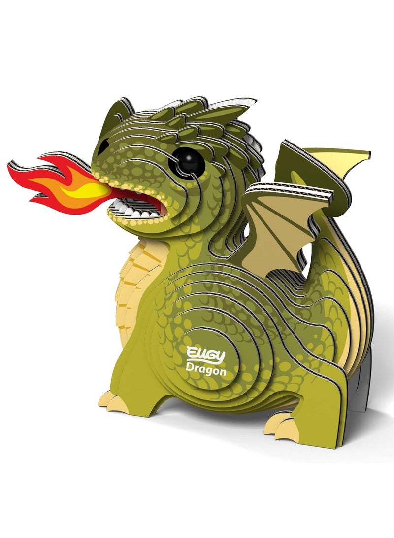 EUGY 3D Dragon Puzzle - Fantasy Craft Kit for Kids and Model Collectors - Image 4