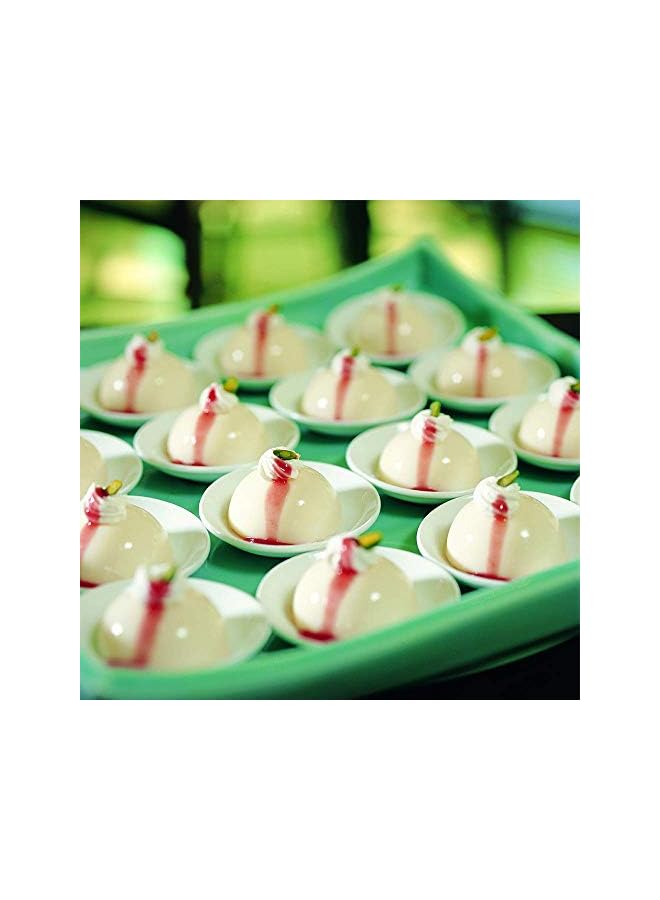 S-TOP Extra Large 5-Cavity Chocolate Bomb Mold, 3 Packs Semi Sphere Baking Mold for Making Chocolate, Cake, Jelly, Dome Mousse - Image 4