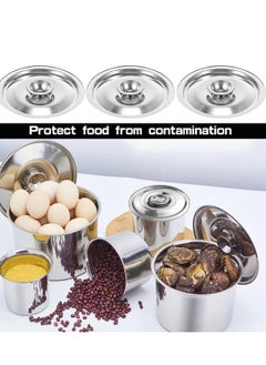 Excefore Stainless Steel Pot Cover, Heavy duty Stainless Steel ss Lid, Universal Lid Pots Pans Replacement Accessories, 6.3IN for Pan Lid Bowl Cover, 16cm  - Image 5
