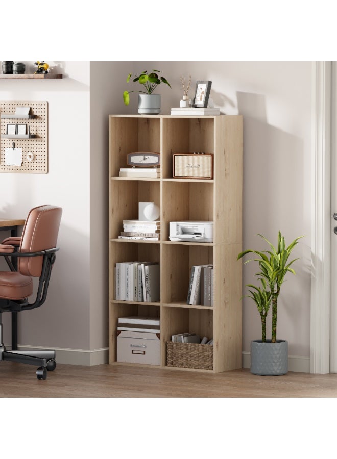 Chogori Wooden Cube Storage Organizer with Closed Back Panel, 11in Cube Shelf Opening, Bookshelf, Display Shelf,Closet Cabinet for Home and Office - Image 3