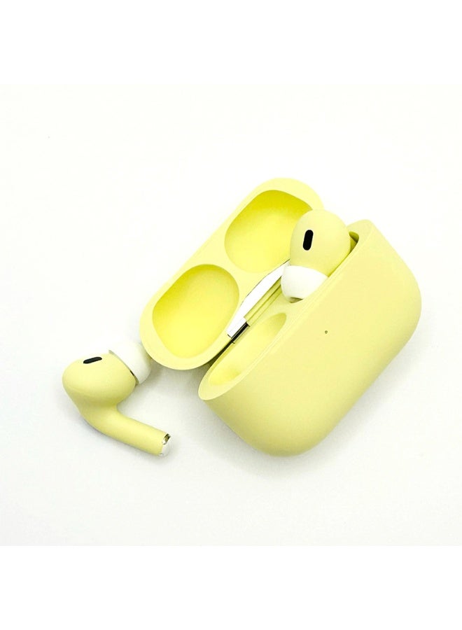 Craft Merlin Craft Customized Apple AirPods Pro 3 Bluetooth Earbuds – Yellow 15 Bold - Image 5