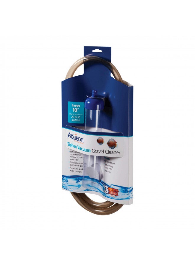 Aqueon منظف الحصى بالمكنسة المائية أكيون كبير - 10 بوصات - Image 1