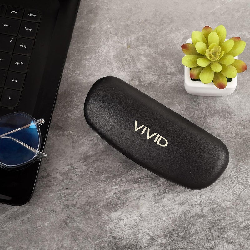 VIVID Vision Unisex Adult Lightweight Eyewear Specs Case Cover | Protect Eye Glasses | ABS | Plastic | Spectacles | Cases | Cases | 3 in 1 - Image 4