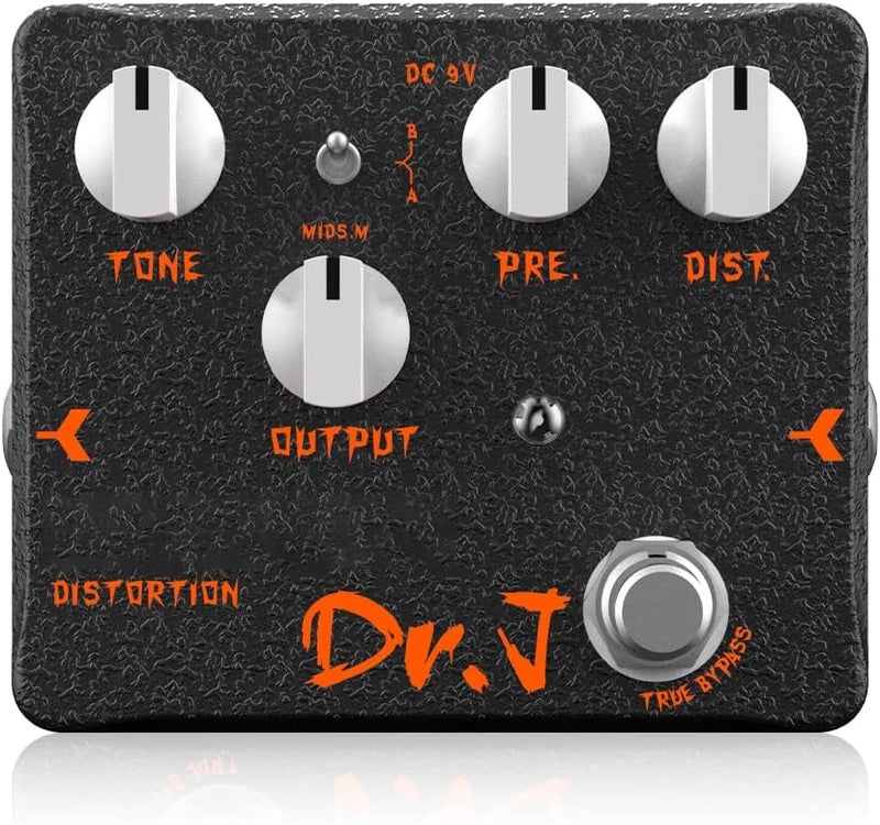 JOYO Distortion Mass Effect Pedal from Classic British Crunch Sounds to Modern High Gain Tones for Electric Guitar High-end Edition Dr.J Series (D51) - Image 1