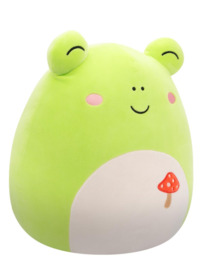 Squishmallows Jazwares Squishmallows  (Wendy - Green Frog W/Mushroom Embroidery)  - Image 1