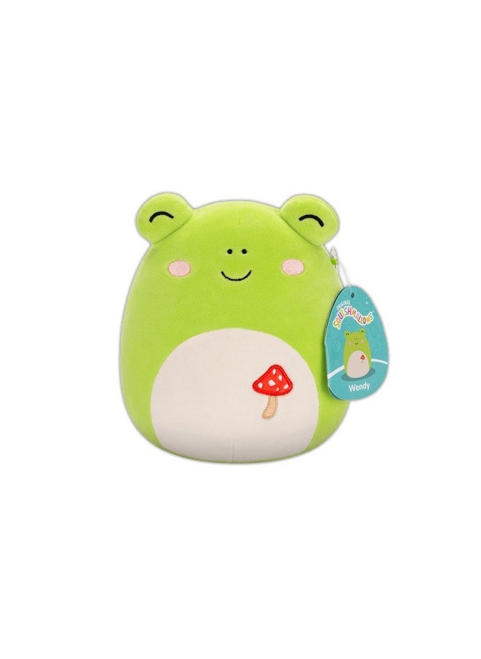 Squishmallows Jazwares Squishmallows  (Wendy - Green Frog W/Mushroom Embroidery)  - Image 4
