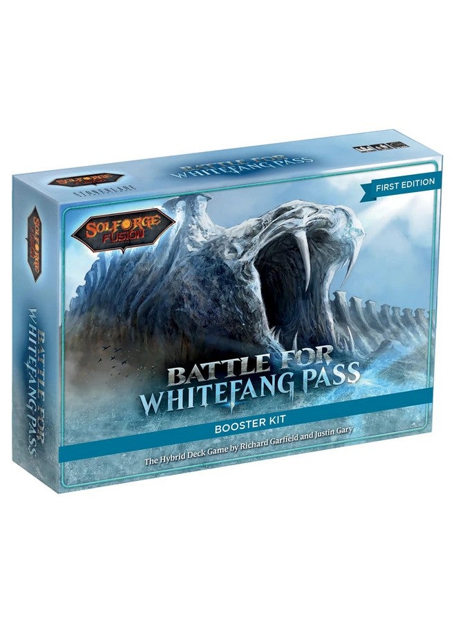 Stoneblade Entertainment SolForge Fusion: Battle for Whitefang Pass Booster Kit, Collectible Card Game - Image 1