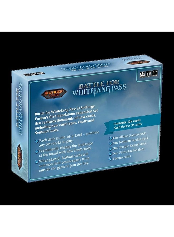 Stoneblade Entertainment SolForge Fusion: Battle for Whitefang Pass Booster Kit, Collectible Card Game - Image 2