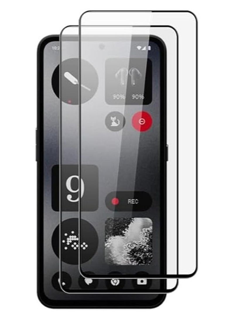 URBBKING Pack of 2 Screen Protectors, 9H Tempered Glass Screen Protector for Nothing CMF Phone 1 /cmf by NOTHING Phone 1 - Image 1