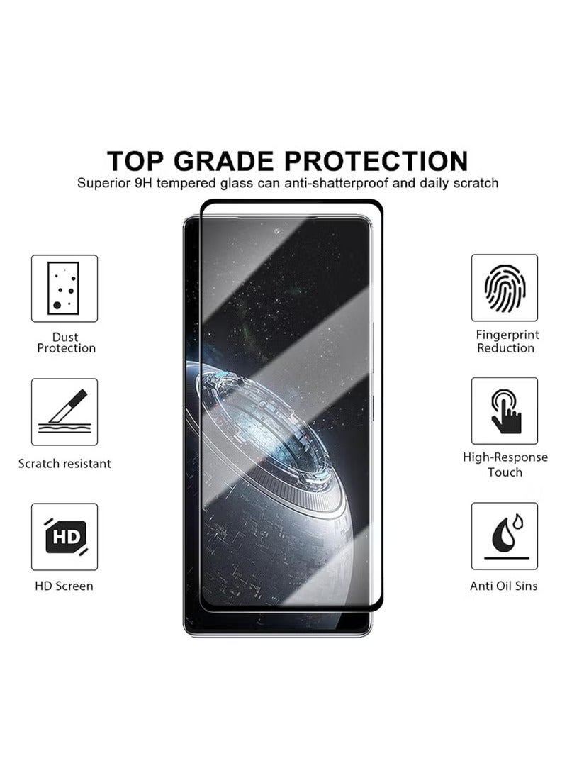 URBBKING Pack of 2 Screen Protectors, 9H Tempered Glass Screen Protector for Nothing CMF Phone 1 /cmf by NOTHING Phone 1 - Image 4