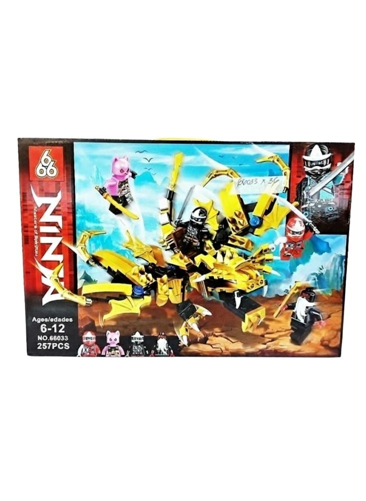 Premium Ninja Dragon Warrior Building Blocks Set – Action Battle Theme, Articulated Dragon Design, Strong Interlocking Bricks, Creative Imagination Toy for Kids 6–12 - Image 1