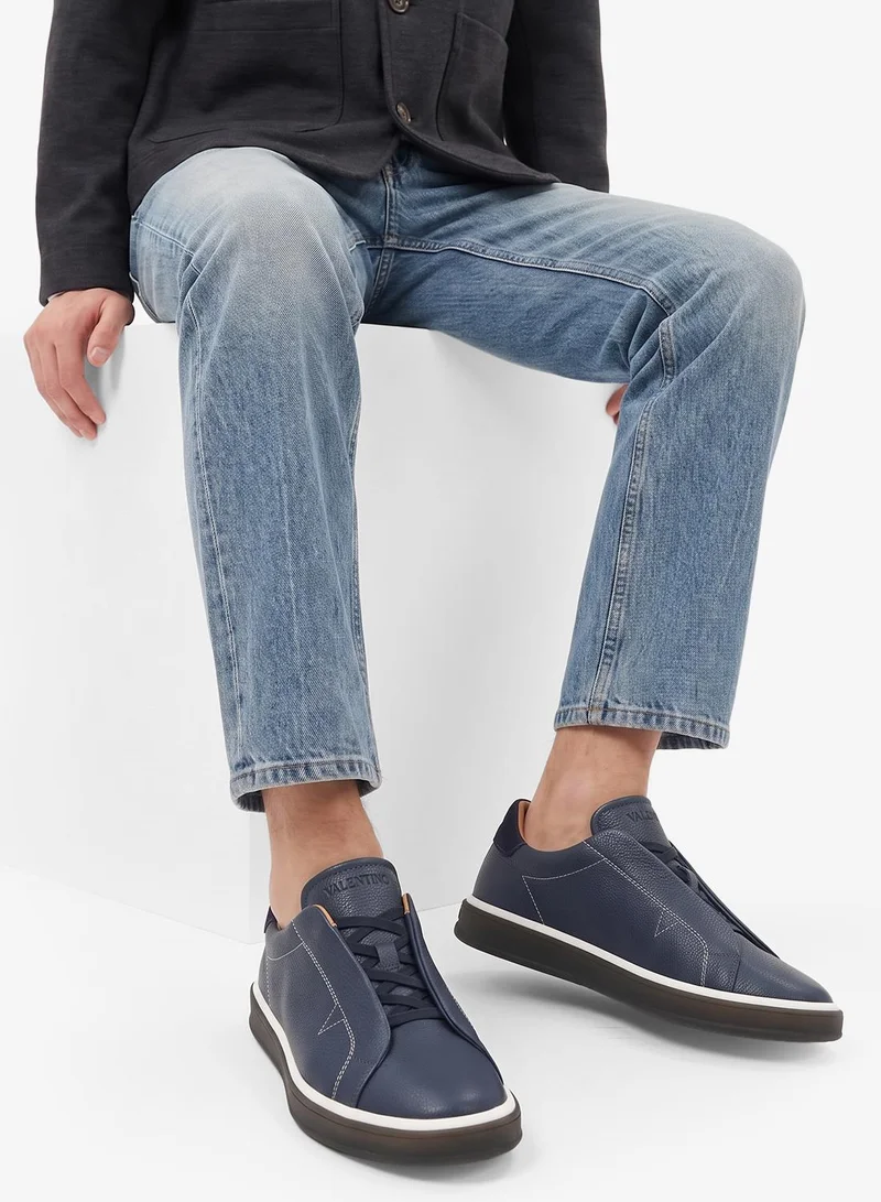 Valentino By Mario Valentino 560-BLU Casual Low Top Sneakers for Men | Best Price UAE