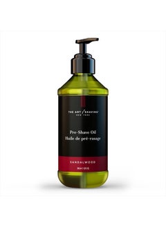 THE ART of SHAVING Pre Shave Beard Oil - Shaving Oil for Men, Protects Against Irritation and Razor Burn, Clinically Tested for Sensitive Skin, Sandalwood, 8.1 Fl Oz  - Image 1