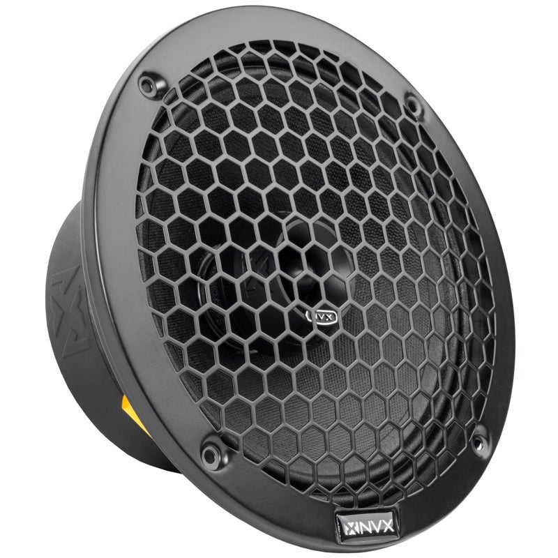 NVXÂ® VPRO8 8" Premium Loudspeaker, 550W Max, 275W RMS, 4-Ohm, 1.5" Voice Coil, Pro Audio Coaxial with Bullet Tweeter, Water Resistant, Easy to Install in Cars/Trucks/Motorcycles (1-Speaker) - Image 3