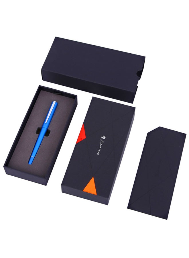 Pimio (Pimio) Pen Signature Pen Men And Women Students Adults Practice Pen 0.5Mm Business Office Graduation Gift Van Gogh Series 962 Starry Blue - Image 4