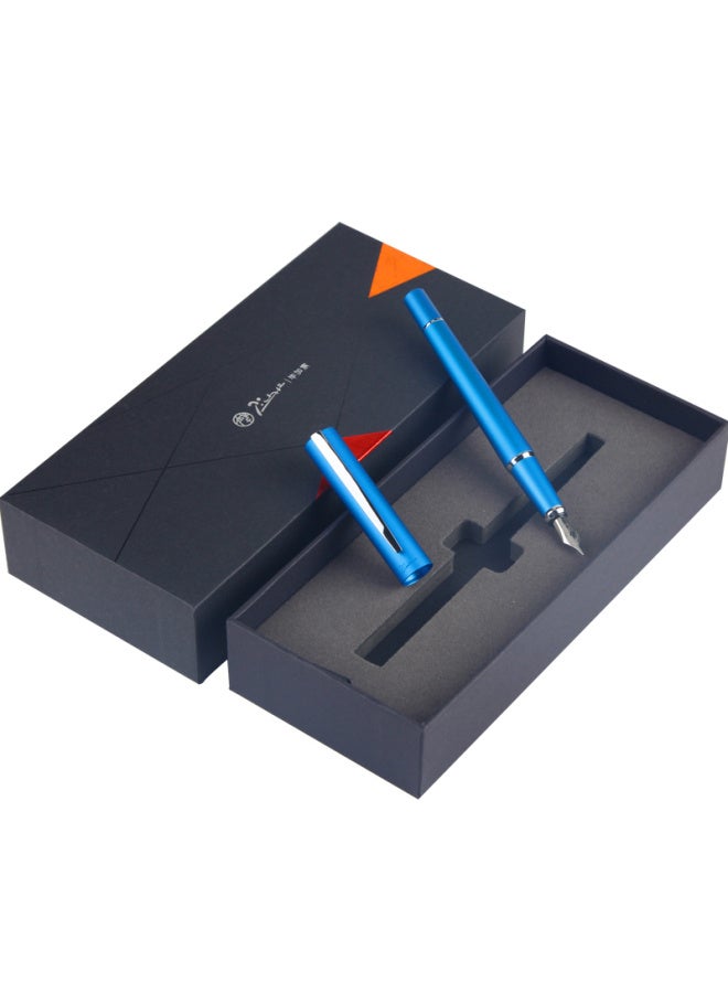 Pimio (Pimio) Pen Signature Pen Men And Women Students Adults Practice Pen 0.5Mm Business Office Graduation Gift Van Gogh Series 962 Starry Blue - Image 5