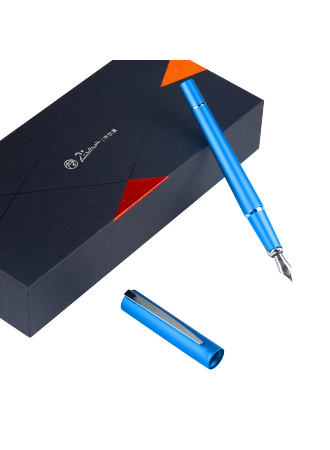 Pimio (Pimio) Pen Signature Pen Men And Women Students Adults Practice Pen 0.5Mm Business Office Graduation Gift Van Gogh Series 962 Starry Blue - Image 2