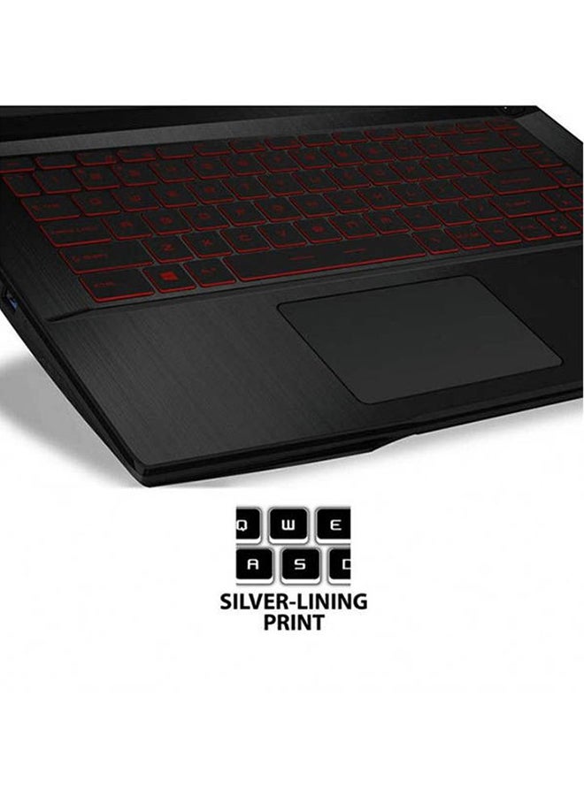 Gf63 Thin 10Ud Laptop With 15.6 Inch Full Hd / Intel Core I7-10750H / 16Gb Ram / 1Tb Hdd / 256Gb Ssd / Nvidia Geforce Rtx 3050Ti 4Gb Graphics Card Max Q / Windows English/Arabic Black