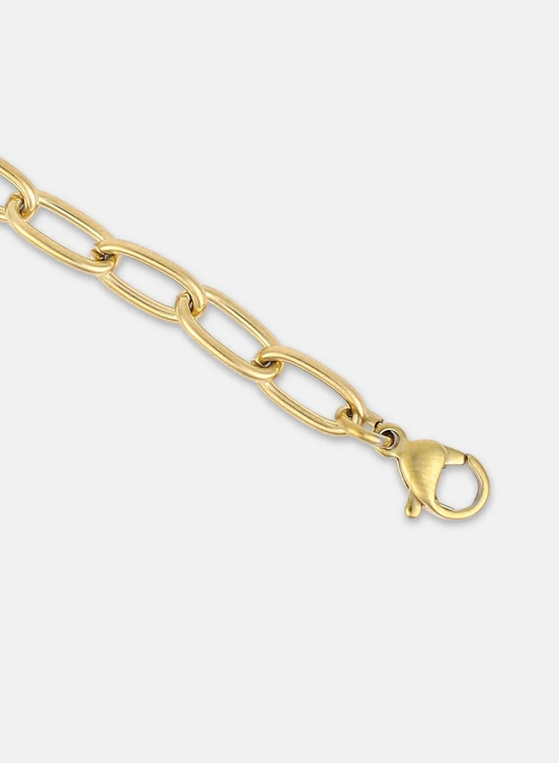 SOHI Industrial Link Artificial Bracelet Jewellery