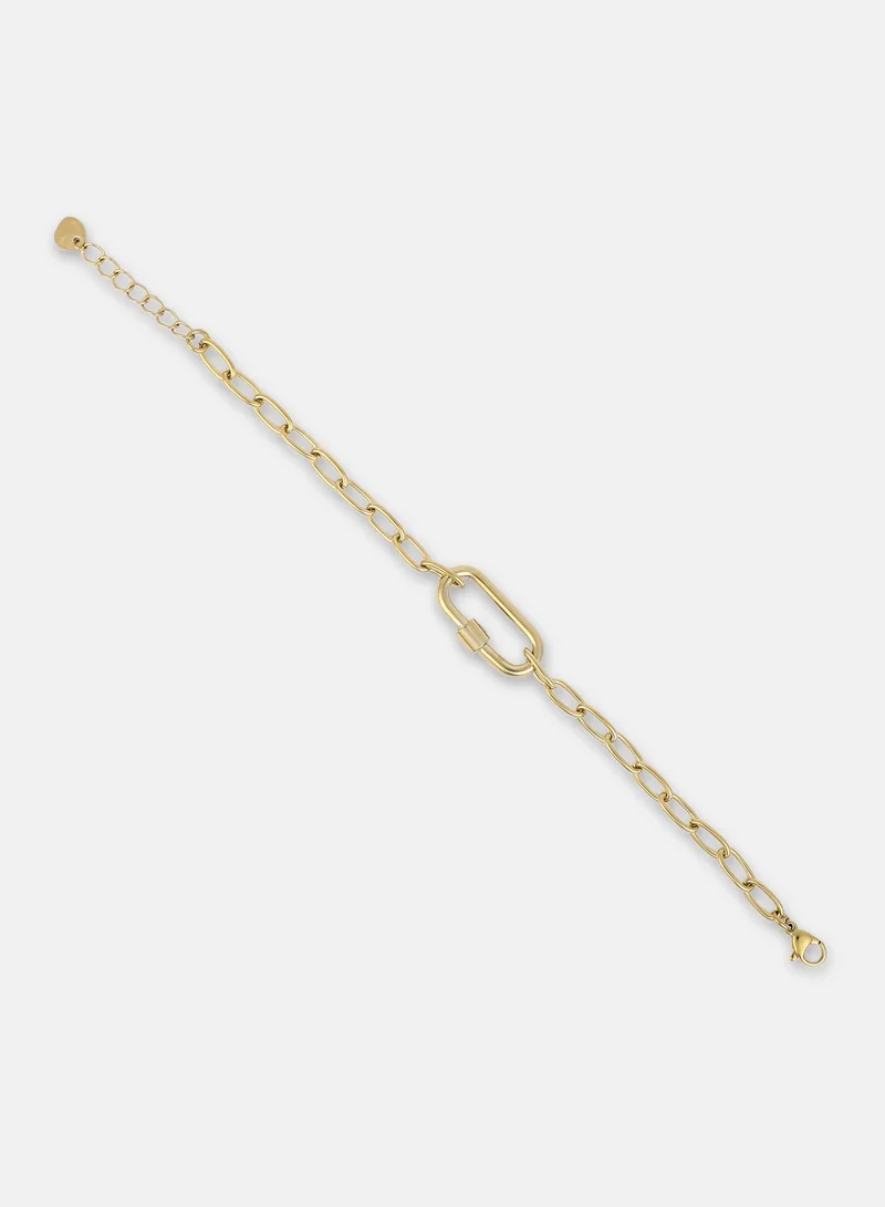 SOHI Industrial Link Artificial Bracelet Jewellery
