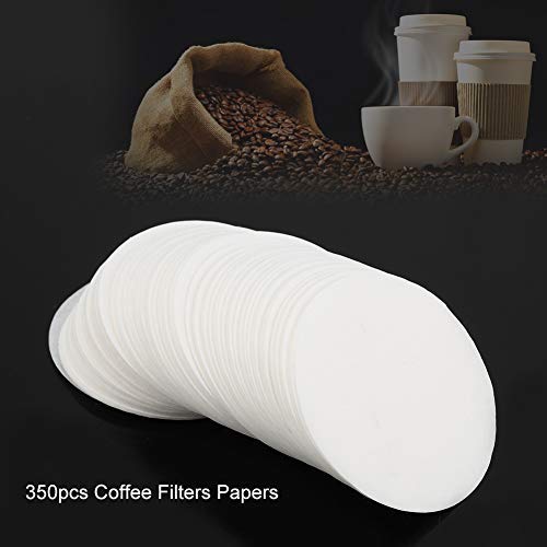 Fdit 350PCS Round Coffee Filter Paper Coffee Maker Filters Strainers Replacement Coffee Filters for Coffee Maker - Image 5
