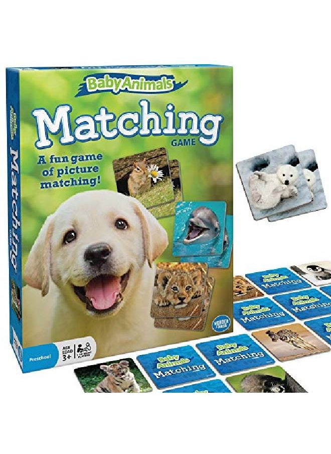Wonder Forge - Baby Animals Matching Game For Boys & Girls Age 3 To 5 A Fun & Fast Animal Memory Game - Image 1