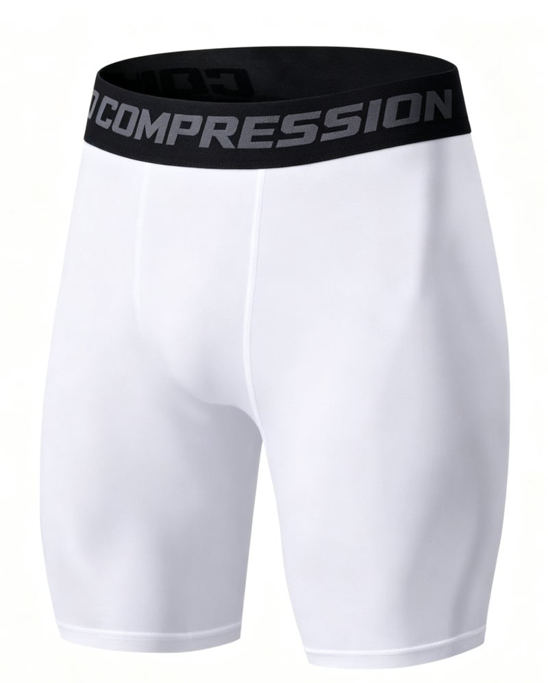 Ufeliz Men's Compression Shorts – Sports Running Tights, Spandex Base Layer for Training - Image 1