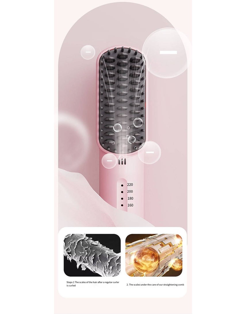 general 2-in-1 Ionic Hair Straightener & Curling Iron – Dual Styling with Ceramic Plates - Image 2