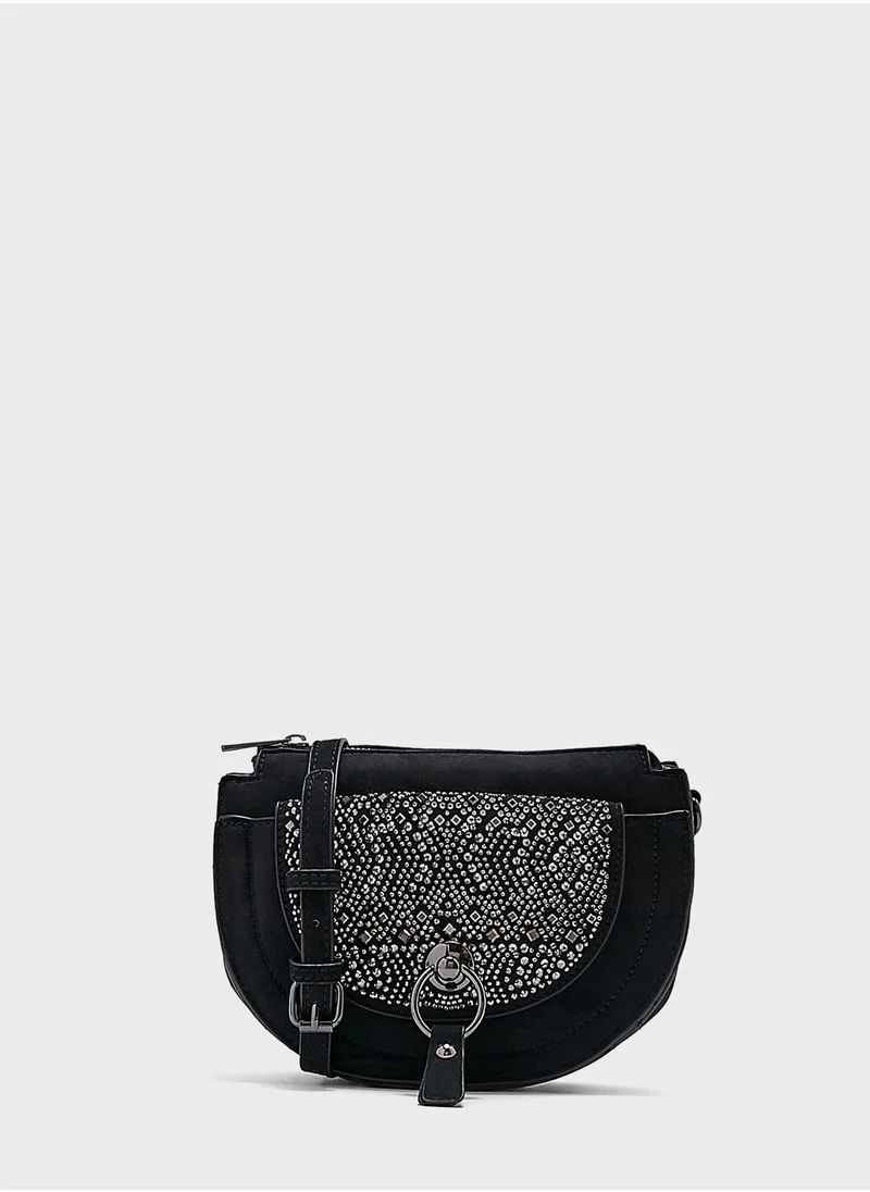 MENBUR Embellished Crossbody Bag