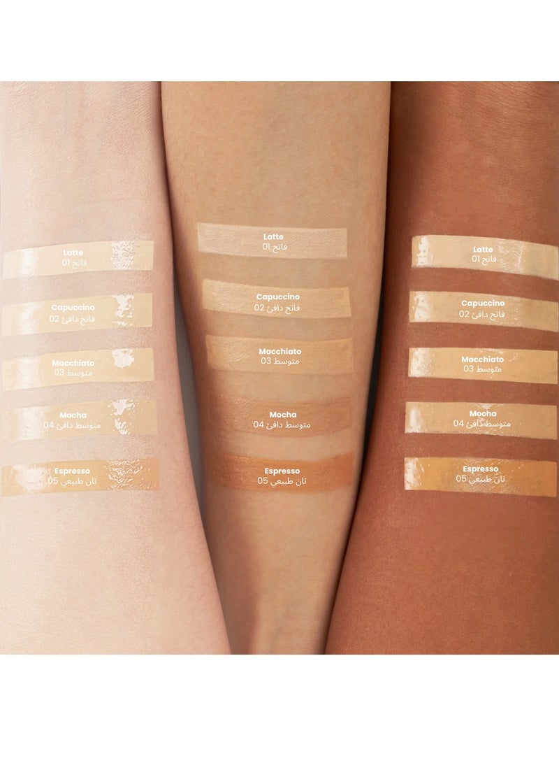 لوكا كريم الاساس موكا 04 متوسط دافئ - Image 5