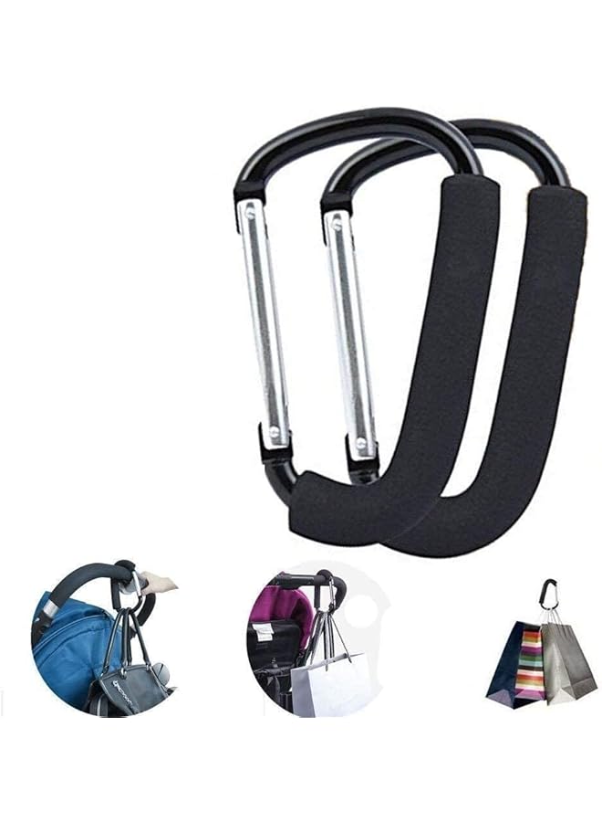 erorex Stroller Hook Organizer Accessories For Hanging Diaper Shopping Bags Purses. Fits All Car Seats - Image 2